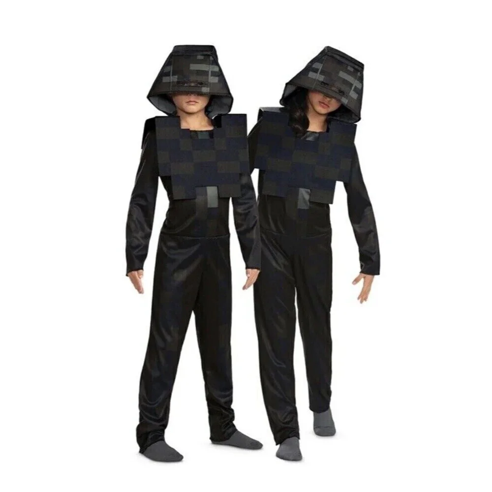 Minecraft Game Wither Skeleton Costume & Chest Piece Boy's Size Small (6/7)